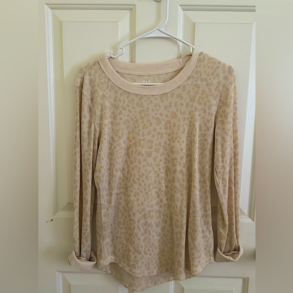 GAP Longsleeve Waffle Tee